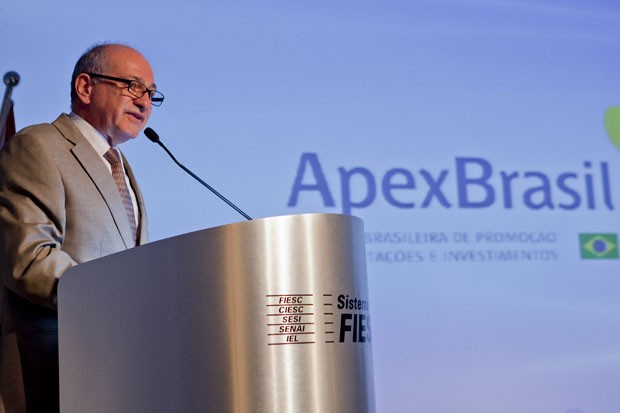 No evento, Rogério Bellini, diretor da Apex Brasil (Foto: divulgação) No evento, Rogério Bellini, diretor da Apex Brasil (Foto: divulgação)