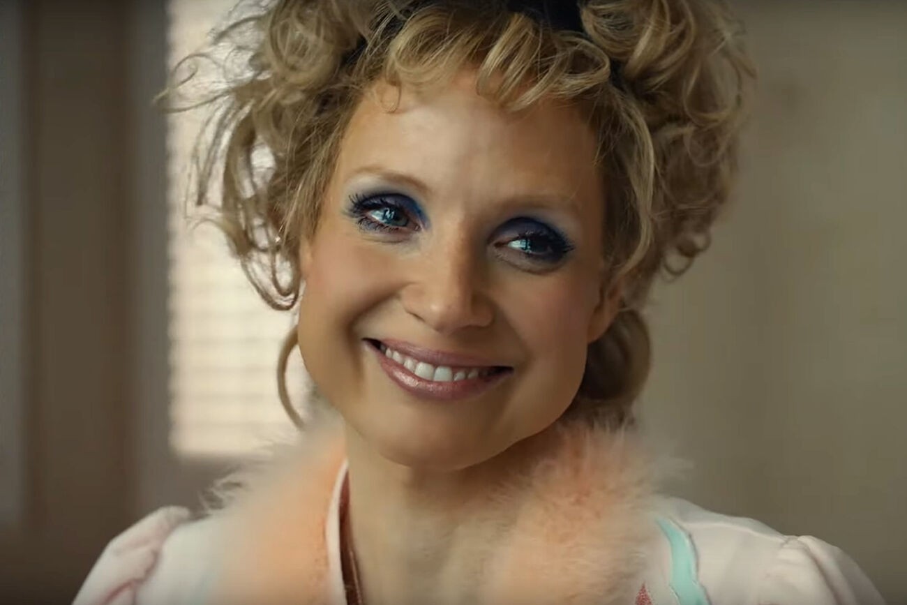 https://www.youtube.com/watch?v=cO1LgR3o15ATHE EYES OF TAMMY FAYE | "The Soul of Tammy Faye" Featurette | Searchlight PicturesCredit: Searchlight Pictures (Foto: Divulgação)
