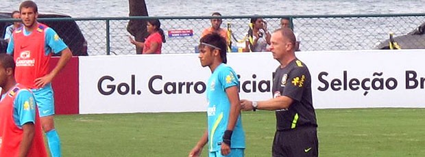 Neymar, Seleção Brasileira Treino (Foto: Leandro Canônico / Globoesporte.com)