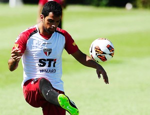 maicon são paulo treino (Foto: Marcos Ribolli / Globoesporte.com)