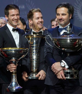 vettel paris formula 1 trofeu (Foto: Reuters)