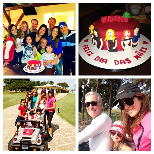 Ticiane Pinheiro passa o Dia das Mães com a família (Foto: Reprodução/ Instagram)
