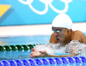 Joanna Maranhão na prova de natação Londres (Foto: Satiro Sodré / Agif)