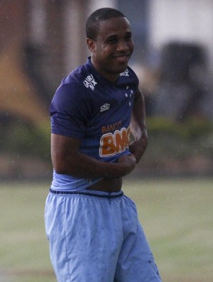 Atacante Borges, do Cruzeiro, na Toca da Raposa II (Foto:  Washington Alves/Light Press)