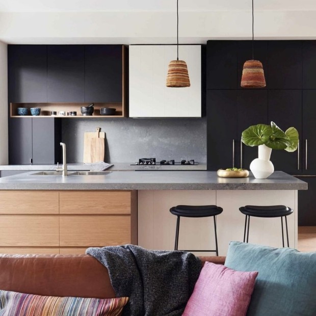 Como decorar a cozinha (Foto: Reprodução/Instagram @Thedesignfiles) Como decorar a cozinha (Foto: Reprodução/Instagram @Thedesignfiles)