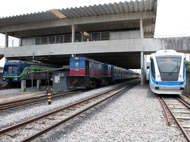 Metrô, trem diesel e o veículo leve sobre trilhos (VLT) são utilizados pela CBTU. (Foto: George Antony / CBTU Metrorec)