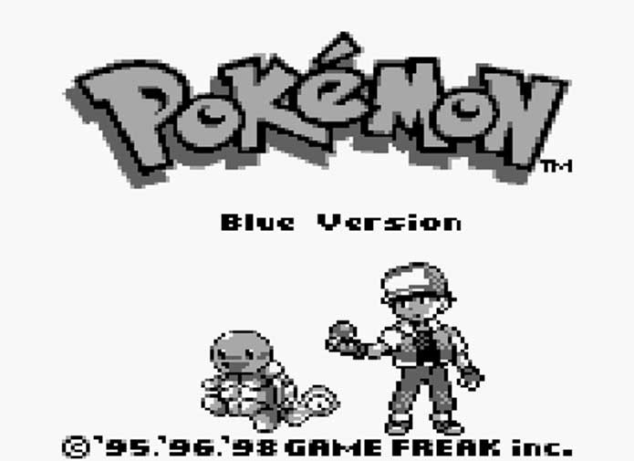 Pokémon na época era em preto e branco (Foto: Divulgação/Nintendo)