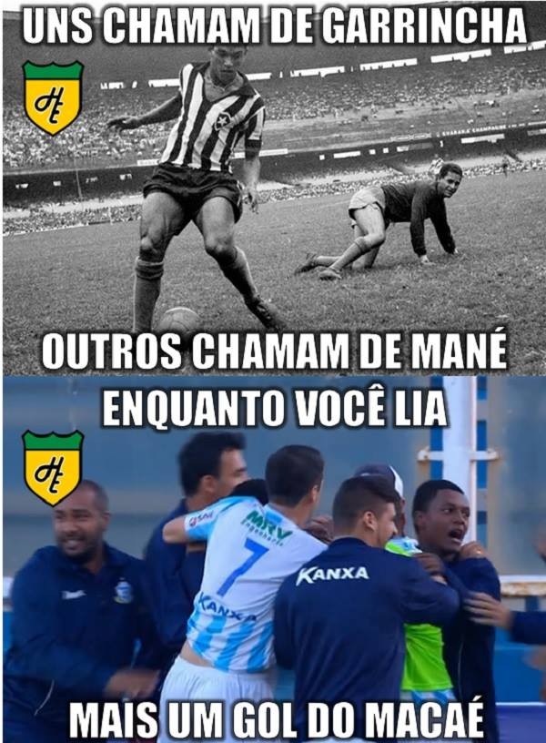 Zoação Macaé x Botafogo 2 (Foto: Reprodução / Internet) Zoação Macaé x Botafogo 2 (Foto: Reprodução / Internet)
