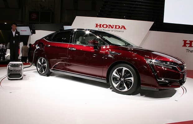 Honda FCX Clarity no Salão de Tóquio 2015 (Foto: Newspress)