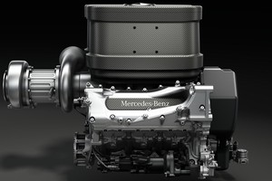 Mercedes 1.6 V6 turbo  (Foto: Divulgação)