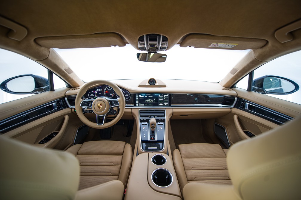 Interior do Porsche Panamera (Foto: Divulgação/Porsche)