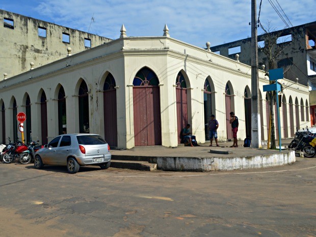 Museu de Cruzeiro do Sul também está fechado para reforma  (Foto: Jhonatas Fabrício/Rede Amazônica Acre )