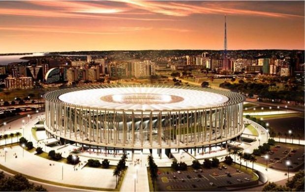 Projeto do Estádio Nacional Mané Garrincha, em Brasília (Foto: Divulgação)
