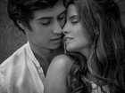 Francisco Vitti posta foto romântica com Amanda de Godoi