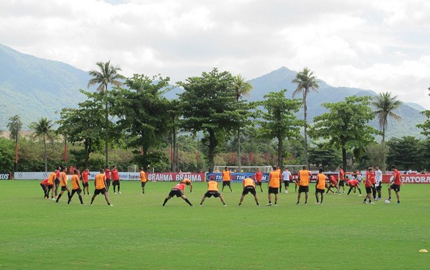 treino Flamengo (Foto: Richard Souza / Globoesporte.com)
