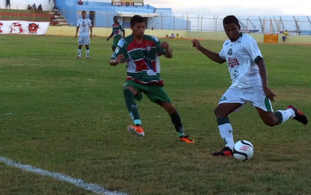 Palmeira vence Santa Cruz-RN no Estádio Iberezão, em Santa Cruz (Foto: Tiago Menezes/GLOBOESPORTE.COM)
