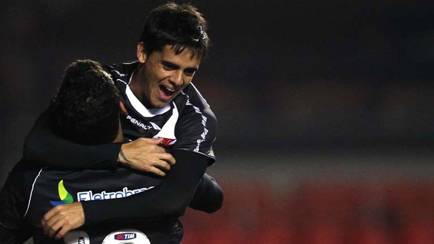 Fagner gol Vasco x São Paulo (Foto: Marcelo Sadio / Site Oficial do vasco)