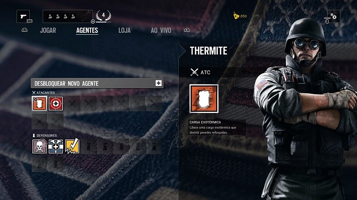 Thermite é um dos queridinhos de Rainbow Six SIege (Foto: Reprodução/Thiago Barros)