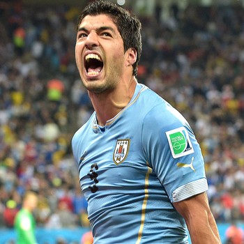 Suarez Uruguai (Foto: Agência AFP)
