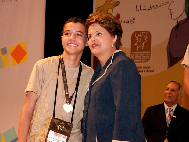 Augusto de Oliveira Lucas Neto vai receber da presidente Dilma Rouseff a medalha de ouro pela terceira vez. (Foto: Roberto Stuckert/PR)