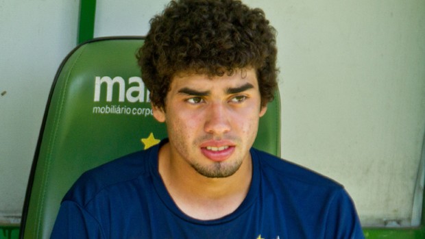 Bruno Mendes, atacante do Guarani (Foto: Rodrigo Gianesi / Globoesporte.com)