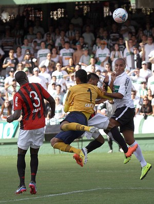 Deivid Coritiba 2 x 1 Atlético-PR (Foto: Divulgação / Site oficial do Coritiba)
