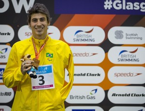 Talisson Glock conquista o bronze nos 200m medley SM6 (Foto: Marcio Rodrigues/CPB/MPIX)