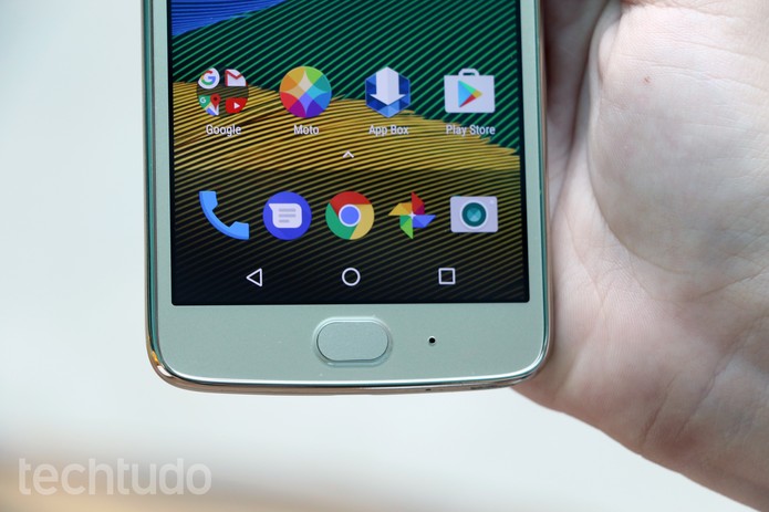 Moto G5 (Foto: Anna Kellen Bull/TechTudo) Moto G5 (Foto: Anna Kellen Bull/TechTudo)
