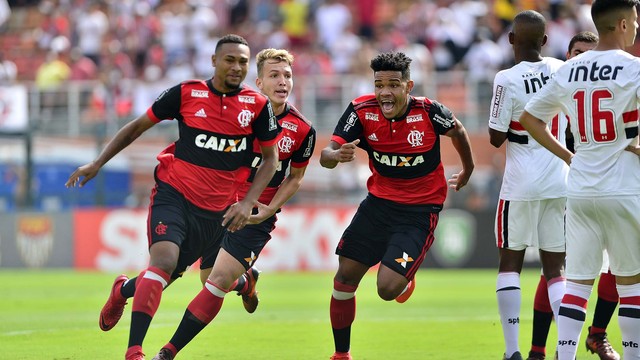 São Paulo x Flamengo Final Copinha Gol (créditos: Marcos Ribolli)