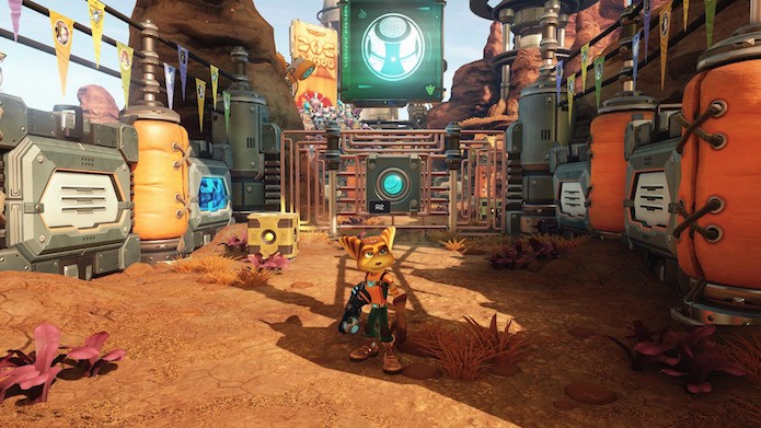 Ratchet & Clank é, de longe, um dos jogos mais bonitos de PS4 (Foto: Reprodução/Victor Teixeira)