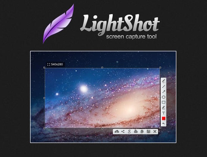 Utilizando o Lighshot (Foto: Reprodução/André Sugai)