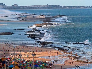 Estrutura será montada em área próxima à Fortaleza dos Reis Magos, na Praia do Forte (Foto: Canindé Soares/ Divulgação)