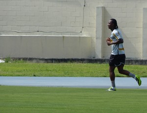 Andrezinho treino Botafogo (Foto: Vicente Seda / Globoesporte.com)