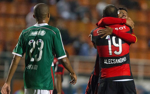 Palmeiras x Flamengo - Alecsandro (Foto: Agência Estado)