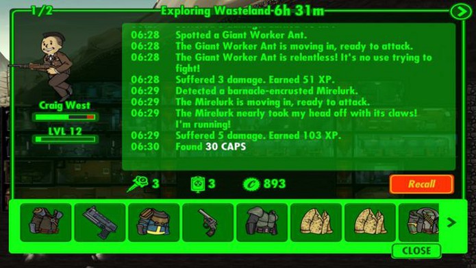 what do stats do in fallout shelter