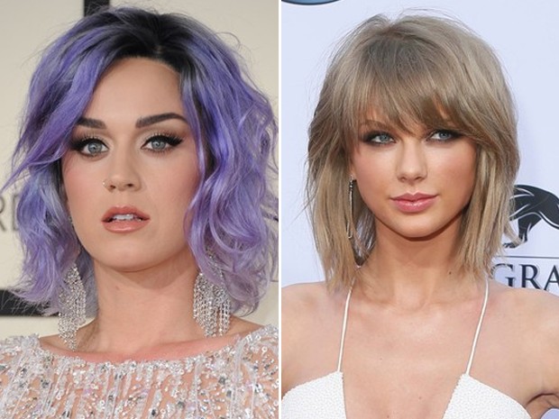 Katy Perry e Taylor Swift (Foto: AFP / Reuters)