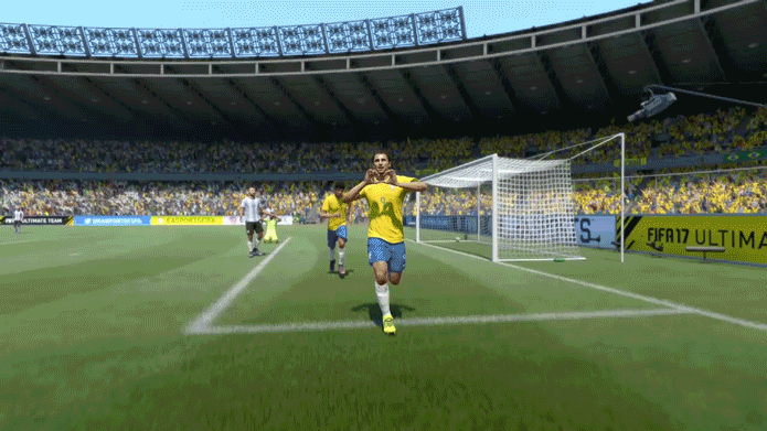 Mostre seu carinho pelos adversários em Fifa 17 (Foto: Reprodução/Murilo Molina)