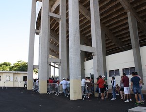 Corintianos e santistas esgotam ingressos para o clássico (Foto: Cleber Akamine)