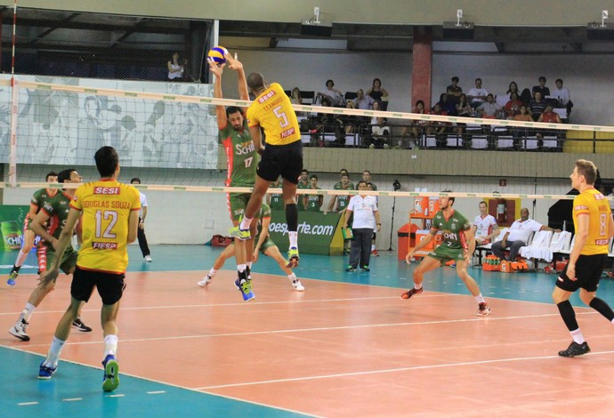 Sesi-SP X Campinas - Superliga (Foto: Biratan Aricó/Sesi-SP) Sesi-SP X Campinas - Superliga (Foto: Biratan Aricó/Sesi-SP)