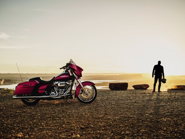 Linha touring 2017 da Harley-Davidosn ganhou novo motor (Foto: Divulgação)