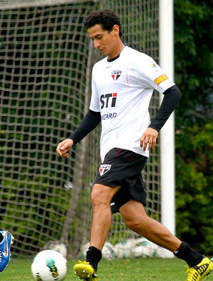 Paulo Henrique Ganso no treino do São Paulo (Foto: Luiz Pires / VIPCOMM)