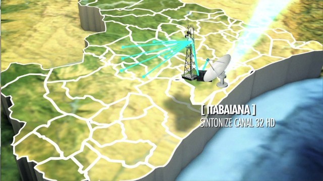 HD Itabaiana (Foto: Sinal de retransmissora em Itabaiana beneficiou sete municípios (Arte: TV Sergipe / Divulgação))