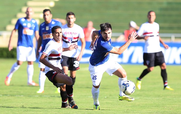 Douglas e Willian, Cruzeiro x São Paulo (Foto: Cristiane Mattos/Agência Estado)