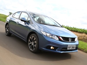 Honda Civic 2016 (Foto: Caio Mattos / Divulgação) Honda Civic 2016 (Foto: Caio Mattos / Divulgação)