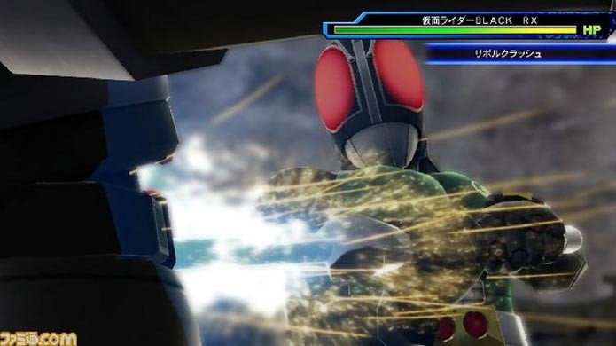 Kamen Rider Blakc RX em Super Hero Generation (Foto: Reprodução/Famitsu)