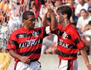 Romário e Sávio, Flamengo (Foto: Divulgação)