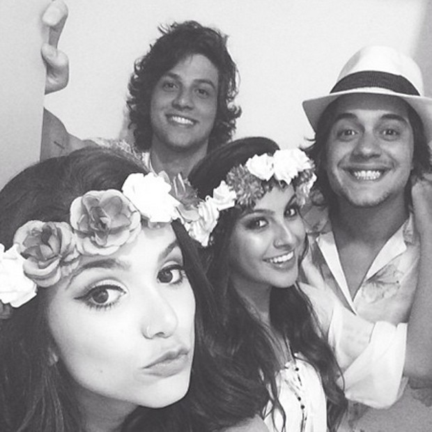Manu Gavassi, Chay Suede, Natália Cardoso e Guilherme Boury (Foto: Reprodução/Instagram)