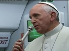Papa Francisco chega ao Vaticano após viagem de 11 horas de avião