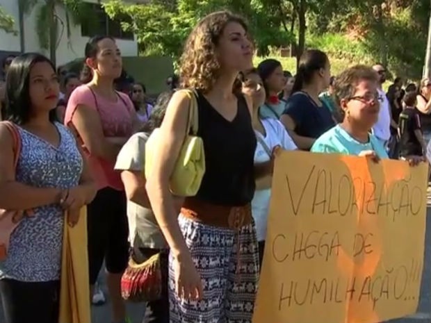 Servidores municipais de Mairinque começam greve nesta sexta-feira (Foto: Reprodução/TV TEM)