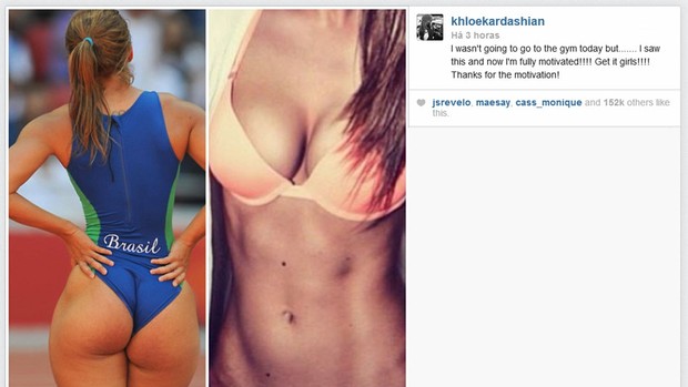 instagran atletas brasileiras (Foto: Reprodução / Instagram)